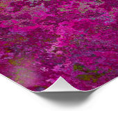 Vet, kleurrijk, platter verf, Abstract Perfect Poster (Hoek)