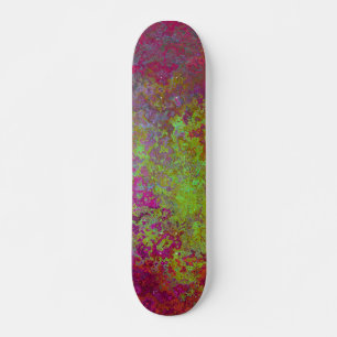 Vet, kleurrijk, platter verf, Abstract Persoonlijk Skateboard