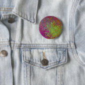 Vet, kleurrijk, platter verf, Abstract Ronde Button 5,7 Cm (In situ)