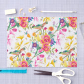 Vet kleurrijk zomerpatroon tissuepapier (Craft)