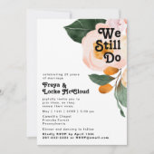 Vet kleurrijke Floral foto die we nog steeds maken Kaart (Voorkant)