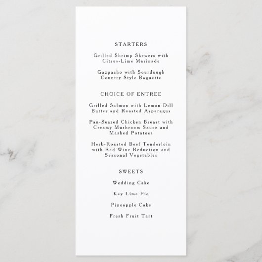 Vet Kleurrijke Maximalistische Abstracte Zomer Huw Menu (Achterkant)