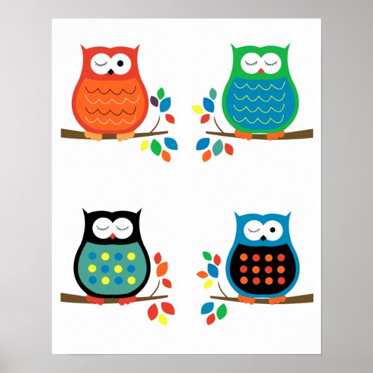 Vet kleurrijke Prints (vier 8x10) (Voorkant)