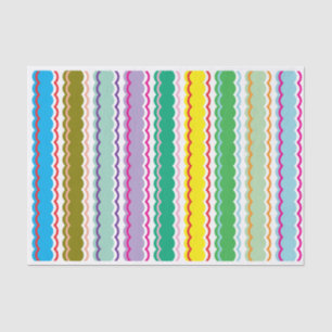 Vet Kleurrijke Regenboog Eenvoudige Schildpad Stre Tissuepapier