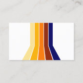 Vet kunstpatroon met Stripte Stripes uit de Mideeu Visitekaartje (Achterkant)