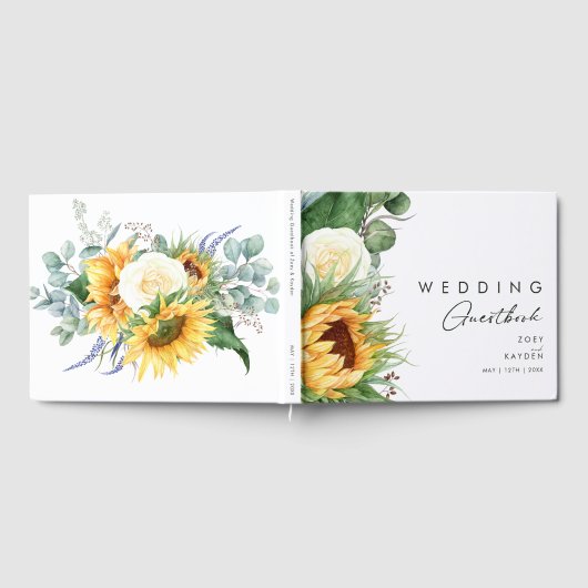 Vet land Zonnebloem | Weddenschap Gastenboek (Volledig)