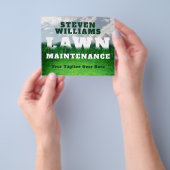 Vet landschap flyer (Hand)