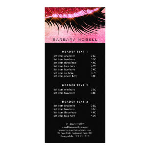 Vet Lashes Lash Makeup Service Menu Roze
