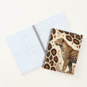 Vet Leopard Print Notitieboek (Binnen)