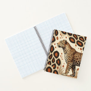 Vet Leopard Print Notitieboek