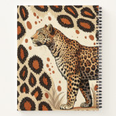 Vet Leopard Print Notitieboek (Achterkant)