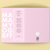 Vet Leuk Bewerkbaar Ticket Tekst Roze Moederdag Kaart