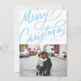 Vet Leuk Handschrift Vrolijk Kerstfeest Feestdagenkaart