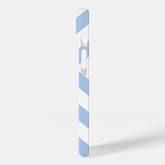 Vet lichtblauw en witte kleurstoffen Case-Mate iPhone case (Achterkant / Links)