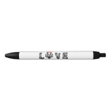 Vet Liefde Logo Inkt Pen