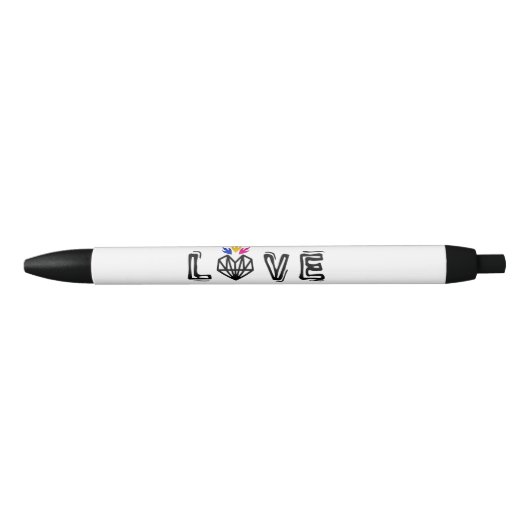 Vet Liefde Logo Inkt Pen (Voorkant)