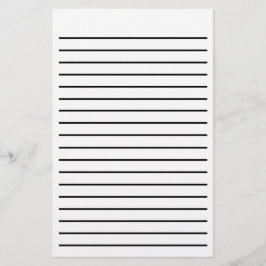 Vet lijnpapier briefpapier