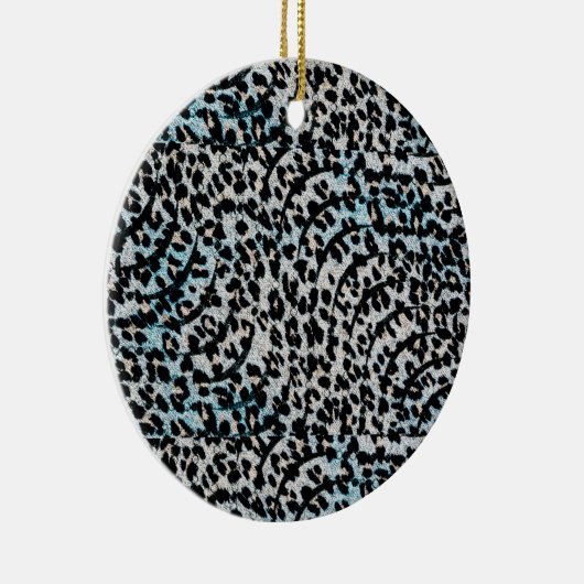 Vet Luipaard Print Ornament (Rechts)