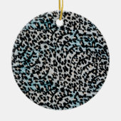 Vet Luipaard Print Ornament (Voorkant)
