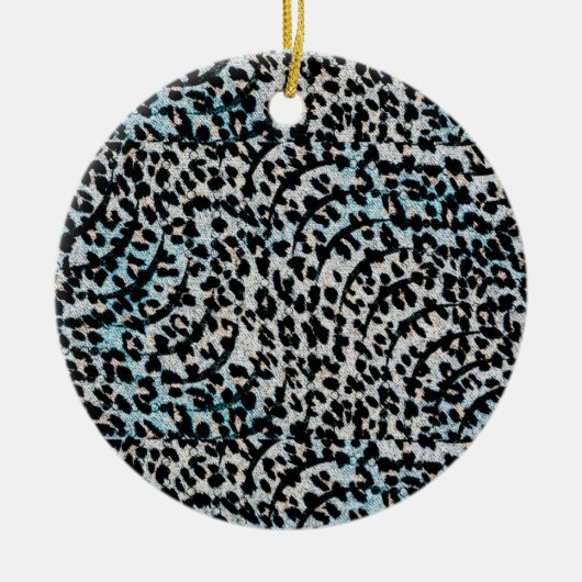 Vet Luipaard Print Ornament (Voorkant)