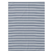 Vet marineslauw en witte stripper tafelkleed (Voorkant)