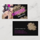 Vet marktconforme artistieke visitekaartje (Voorkant / Achterkant)