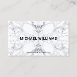 Vet marmeren patroon bij bookmatched visitekaartje