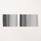 Vet Matig Eenvoudige Stripes zwart-wit Yogamat (Voorkant (horizontaal))