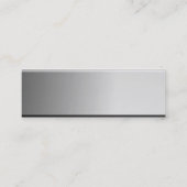 Vet Metaal Kijk Naam Bord Visitekaartjes (Achterkant)