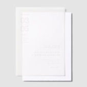 Vet, Minimaal, Trending, Trouwen Vellum Uitnodigingen (Offset)