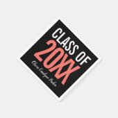 Vet modern Afstuderen VOOR ELK JAAR Servet (Hoek)