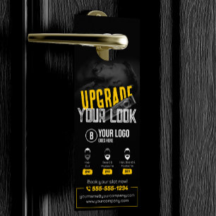 Vet & Modern Barber Shop Hair Stylist Mustache Deurhanger