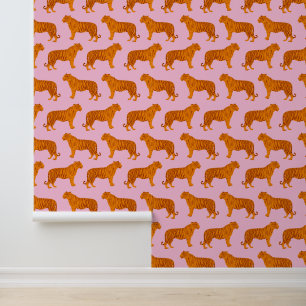 Vet Modern Big Cat Tiger Behang