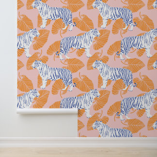 Vet Modern Big Cat Tiger Behang