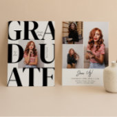 Vet Modern Classic Photo Afstuderen Kaart