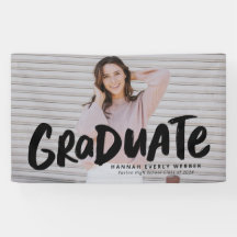 Vet modern, cool afstuderen één foto-afstuderen