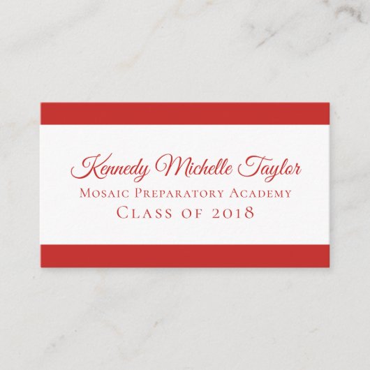 Vet Modern Elke kleur Hedendaags Contactkaartje (Voorkant)