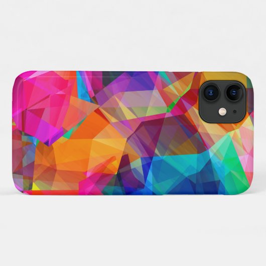 Vet modern geometrisch patroon Case-Mate iPhone case (Achterkant (horizontaal))