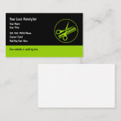 Vet Modern Haarstylist Beauty Visitekaartjes (Voorkant / Achterkant)