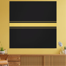 Vet Modern Minimalistisch Zwart Bruin Racing Strip