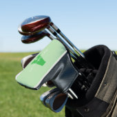 Vet Modern monogram | Bleek & Kelly Green Golfheadcover (Insitu)