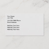 Vet Modern Pet Service Visitekaartjes (Achterkant)