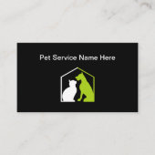 Vet Modern Pet Service Visitekaartjes (Voorkant)