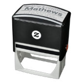 Vet modern retouradres  zelfinktende stempel (Product)