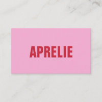 Vet, modern rood roze, creatief professioneel