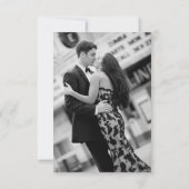 Vet Modern Sla de datum op met fotolicht Kaart (Achterkant)