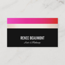 Vet, modern, warm roze en zwart, gestreept