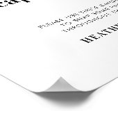 Vet Modern Weddenschap Wegwerpbaar Camerakeken Poster (Hoek)