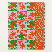 Vet moderne boho kleurrijk planner (Achterkant)