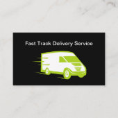 Vet Moderne Eenvoudige Levering Visitekaartjes (Voorkant)